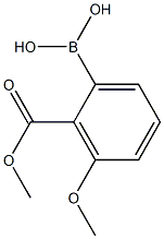 2-METHOXYCARBONYL-3-METHOXYLPHENYLBORONIC ACID Struktur