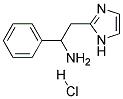 2-(1H-IMIDAZOL-2-YL)-1-PHENYLETHANAMINE HYDROCHLORIDE Struktur