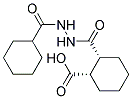 (1S,2R)-2-([2-(CYCLOHEXYLCARBONYL)HYDRAZINO]CARBONYL)CYCLOHEXANECARBOXYLIC ACID Struktur