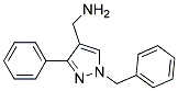 (1-BENZYL-3-PHENYL-1H-PYRAZOL-4-YL)METHYLAMINE Struktur