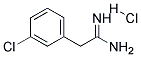 2-(3-CHLOROPHENYL)ACETAMIDINE HCL Struktur