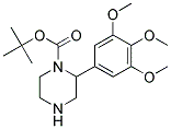 2-(3,4,5-TRIMETHOXY-PHENYL)-PIPERAZINE-1-CARBOXYLIC ACID TERT-BUTYL ESTER Struktur