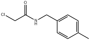 2-CHLORO-N-(4-METHYLBENZYL)ACETAMIDE Struktur