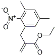 2-(3,5-DIMETHYL-2-NITRO-BENZYL)-ACRYLIC ACID ETHYL ESTER Struktur