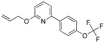 2-(ALLYLOXY)-6-[4-(TRIFLUOROMETHOXY)PHENYL]PYRIDINE Struktur