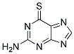 2-AMINO-6-THIOPURINE Struktur