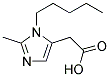 (2-METHYL-3-PENTYL-3H-IMIDAZOL-4-YL)-ACETIC ACID Struktur