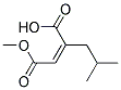 2-ISOBUTYL-BUT-2-ENEDIOIC ACID 4-METHYL ESTER Struktur