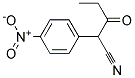 2-(4-NITRO-PHENYL)-3-OXO-PENTANENITRILE Struktur