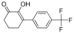 2-HYDROXY-3-(4-TRIFLUOROMETHYL-PHENYL)-CYCLOHEX-2-ENONE Struktur