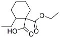 1,2-diethyl cyclohexanedicarboxylate Struktur