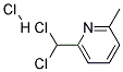 2-Methyl-6-(dichloromethyl)pyridine hydrochloride Struktur