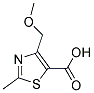 2-Methyl-4-Methoxymethyl-5-Thiazole-Carboxylic Acid Struktur