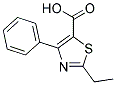 2-Ethyl-4-Phenyl-5-Thiazole-Carboxylic Acid Struktur