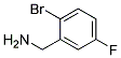 2-Bromo-5-Fluorobenzylamine Struktur