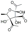 1,2,3-triacetyl-5-Deoxy-b-D-Ribofuranose Struktur