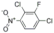 2,4 dichloro 3-fluronitrobenzene Struktur