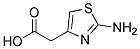 2-Aminothiazole-4-acetic acid Struktur