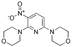 2,6-Di(morpholin-4-yl)-3-nitropyridine Struktur