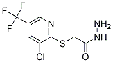 2-{[3-Chloro-5-(trifluoromethyl)pyridin-2-yl]thio}acetohydrazide Struktur