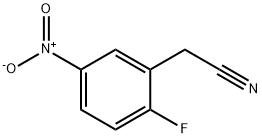 2-Fluoro-5-nitrophenylacetonitrile Struktur