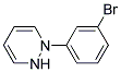 1-(3-Bromophenyl)-1,2-dihydropyridazine Struktur