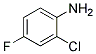 2-choro-4-fluoroaniline Struktur