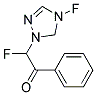 2,4-Difluofo-alpha-(1H-1,2,4-triazolyl)acetophenone Struktur