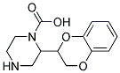 2,3-Dihydro-1,4-Benzodioxan-2Yl-Carboxylpiperazine Struktur