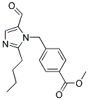 2-Butyl-1-[(4-Carbomethoxyphenyl)Methyl]-1h-Imidazole-5-Carboxaldehyde Struktur