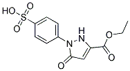 1-(4-Sulphophenyl)-3-Carbethoxy-5-Pyrazolone Struktur