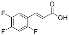 2,4,5-Trifluorocinnamic acid, 97+% Struktur