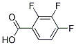 2,3,4-Trilfuorobenzoic acid Struktur