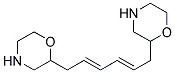 1,6-Dimorpholinyl-2,4-Hexadiene Struktur