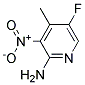 2-AMINO-3-NITRO-5-FLUORO-4-PICOLINE Struktur