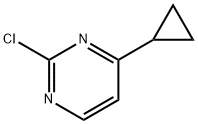 2-Chloro-4-cyclopropyl-pyrimidine Struktur