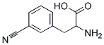 2-amino-3-(3-cyanophenyl)propanoic acid Struktur