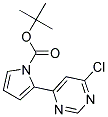 2-(6-Chloro-pyrimidin-4-yl)-pyrrole-1-carboxylic acid tert-butyl ester Struktur