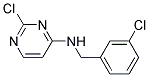 2-chloro-N-(3-chlorobenzyl)pyrimidin-4-amine Struktur