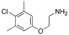 2-(4-CHLORO-3,5-DIMETHYLPHENOXY)ETHANAMINE Struktur