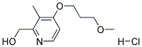 2-Hydroxymethyl-3-Methyl-4-(3-Methoxy)Propoxypyridine HCl Struktur