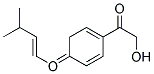 2-Hydroxy-4'-(Isoamylene-Oxo-) Acetophenone Struktur