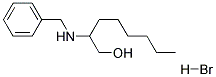 (+/-)-2-BENZYLAMINO-1-OCTANOLHYDROBROMIDE Struktur