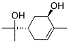 (1R-TRANS)-5-(1-HYDROXY-1-METHYLETHYL)-2-METHYL-2-CYCLOHEXEN-1-OL Struktur