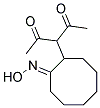 2-(DIACETYLMETHYL)CYCLOOCTANONEOXIME Struktur