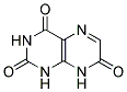 2,4,7(1H,3H,8H)-PTERIDINETRIONE Struktur