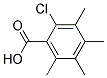 2-CHLORO-3,4,5,6-TETRAMETHYLBENZOICACID Struktur