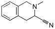 2-METHYL-1,2,3,4-TETRAHYDRO-3-ISOQUINOLINECARBONITRILE Struktur