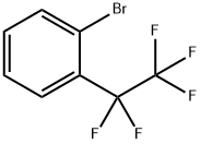 1-Bromo-2-pentafluoroethyl-benzene Struktur