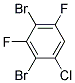 2,4-Dibromo-3,5-difluorochlorobenzene Struktur